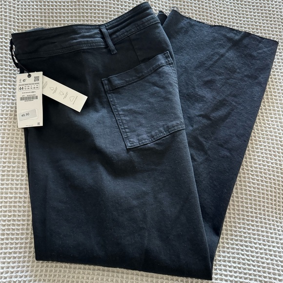 Zara NWT Wide Leg Jeans - Picture 2 of 6